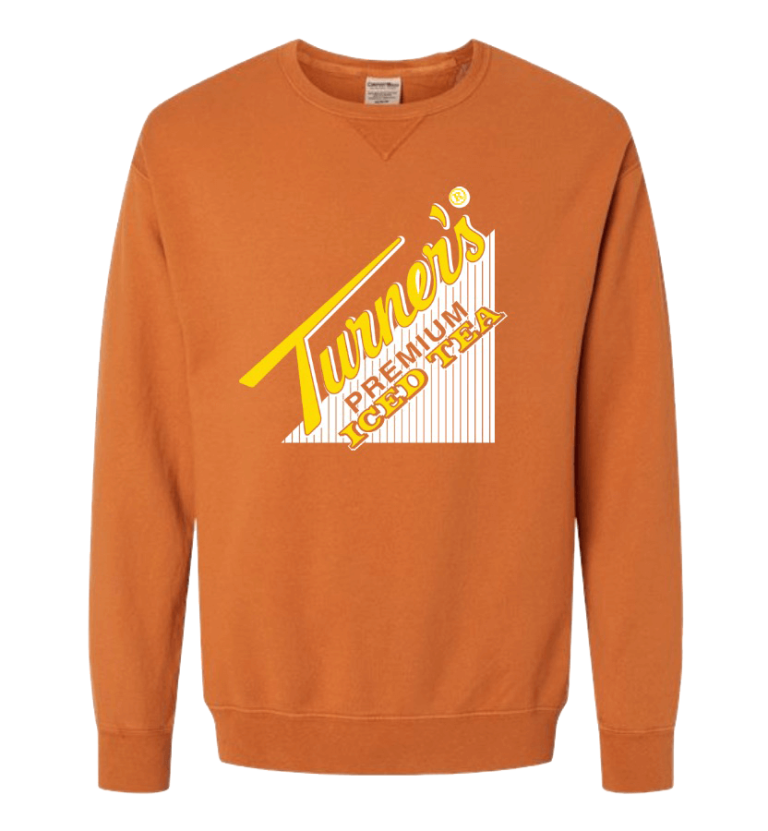 burnt orange crewneck