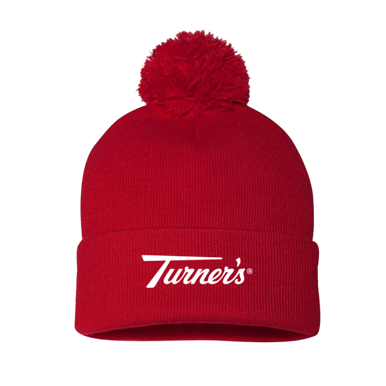 turners red beanie