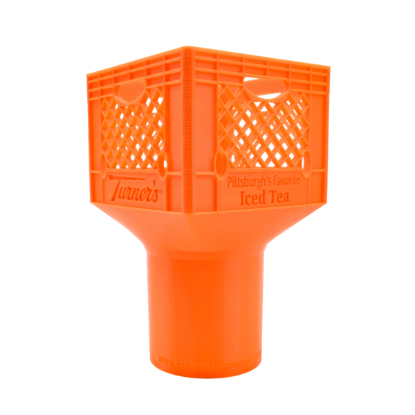 quart cupholder transparent